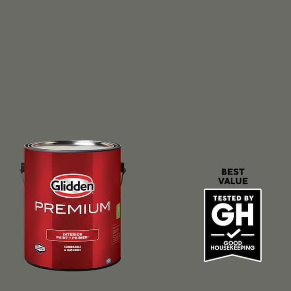 Glidden Premium 1 gal. PPG1009-6 Armory Eggshell Interior Latex Paint
