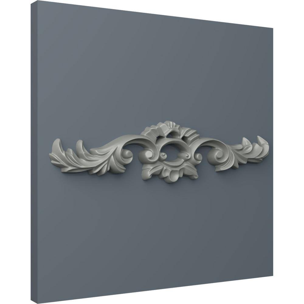 Primed White Polyurethane Leaf Architectural Onlay