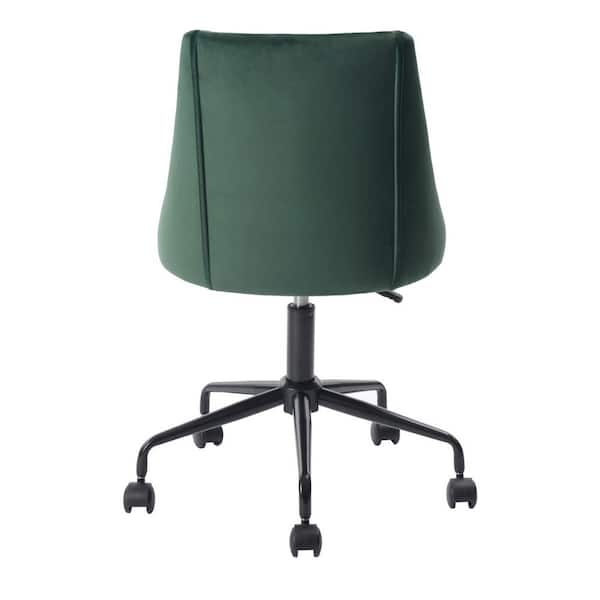 2446 Used Task Chair, Teal Green Fabric