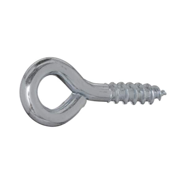 Everbilt #8 Zinc-Plated Steel Screw Hook (25-Piece per Pack) 803282 - The  Home Depot