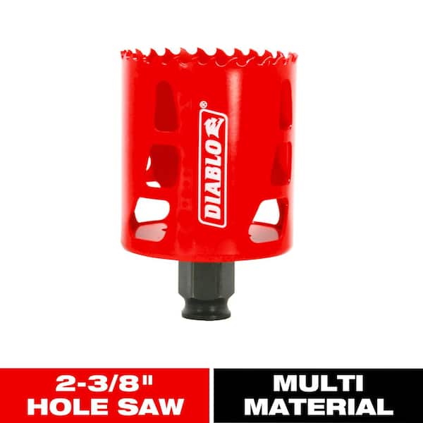 DIABLO 2-3/8 in. Bi-Metal Hole Saw with 2-3/8 in. Cutting Depth