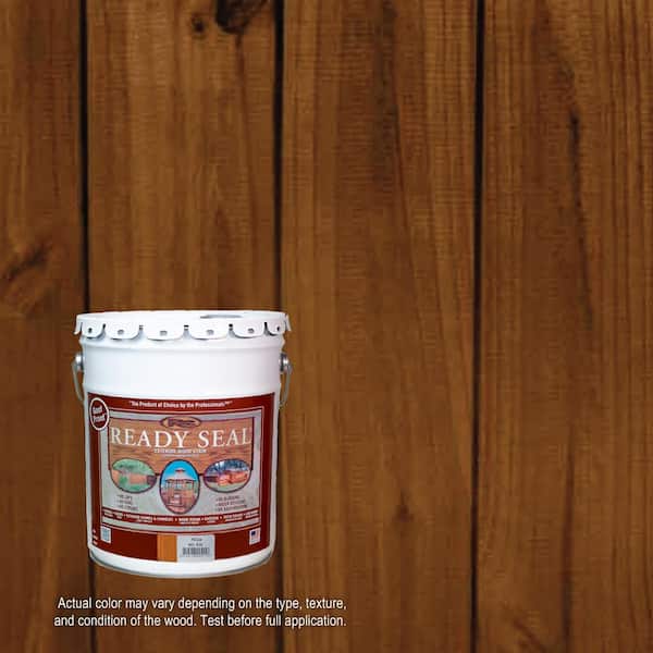 5 gal. Pecan Exterior Wood Stain and Sealer