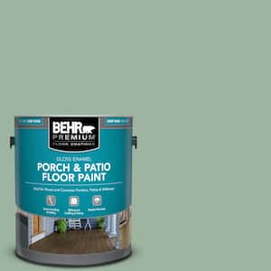 1 gal. #S410-4 Copper Patina Gloss Enamel Interior/Exterior Porch and Patio Floor Paint