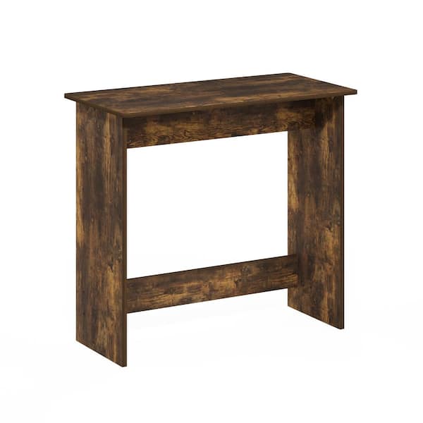 Furinno Simplistic 31.5 in. Wood Rectangle Amber Pine Wood Desk