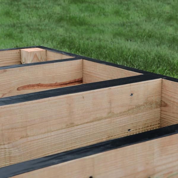 3-1/8 in. x 50 ft. Black Butyl Deck Joist Tape for under Decking Board