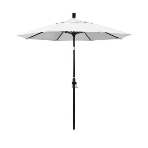 9 ft steel crank and tilt patio umbrella in cafe 9 Ft Patio Umbrella for Outdoor Shade, Coffee