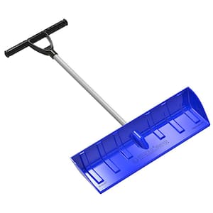 T-Handle Snow Pusher/Scoop in Blue