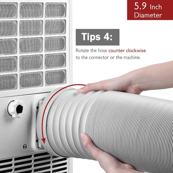  Portable Air Conditioner Hose - AC Hose with 5.9