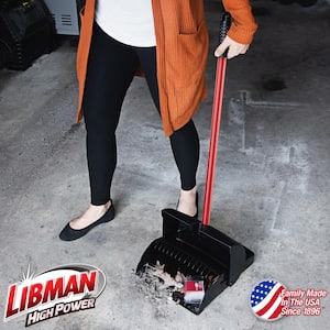 Closed Lid Lobby Dustpan with Handle