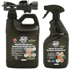 32oz. Spray & 65 oz. House Wash Hose End Sprayer Long Term Mold & Mildew Control Pro Pack (Floral/Fresh & Clean)(2-Pack)