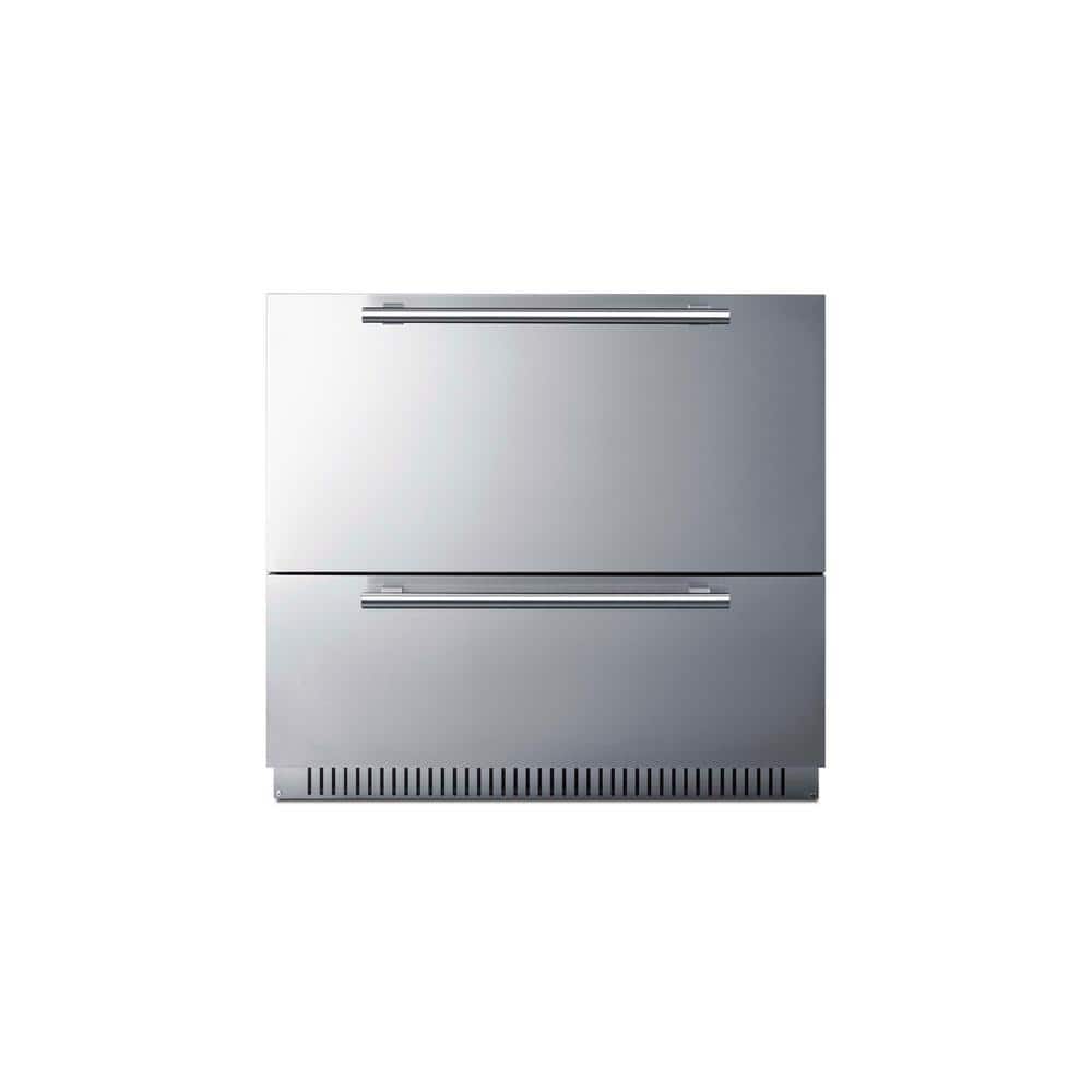 36 in. 7.15 cu. ft. Outdoor Refrigerator Drawer in Stainless Steel