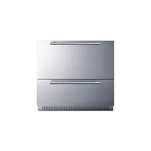 36 in. 7.15 cu. ft. Outdoor Refrigerator Drawer in Stainless Steel