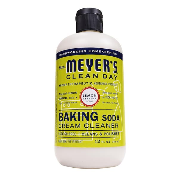 Mrs. Meyer's Clean Day 12 oz. Baking Soda Cream Cleaner, Lemon Verbena