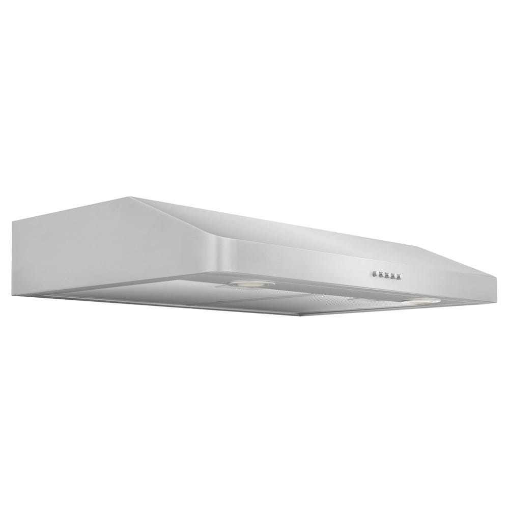 ZLINE Kitchen and Bath 30 in. 400 CFM Ducted Under Cabinet Range Hood in Stainless Steel, Brushed 430 Stainless Steel