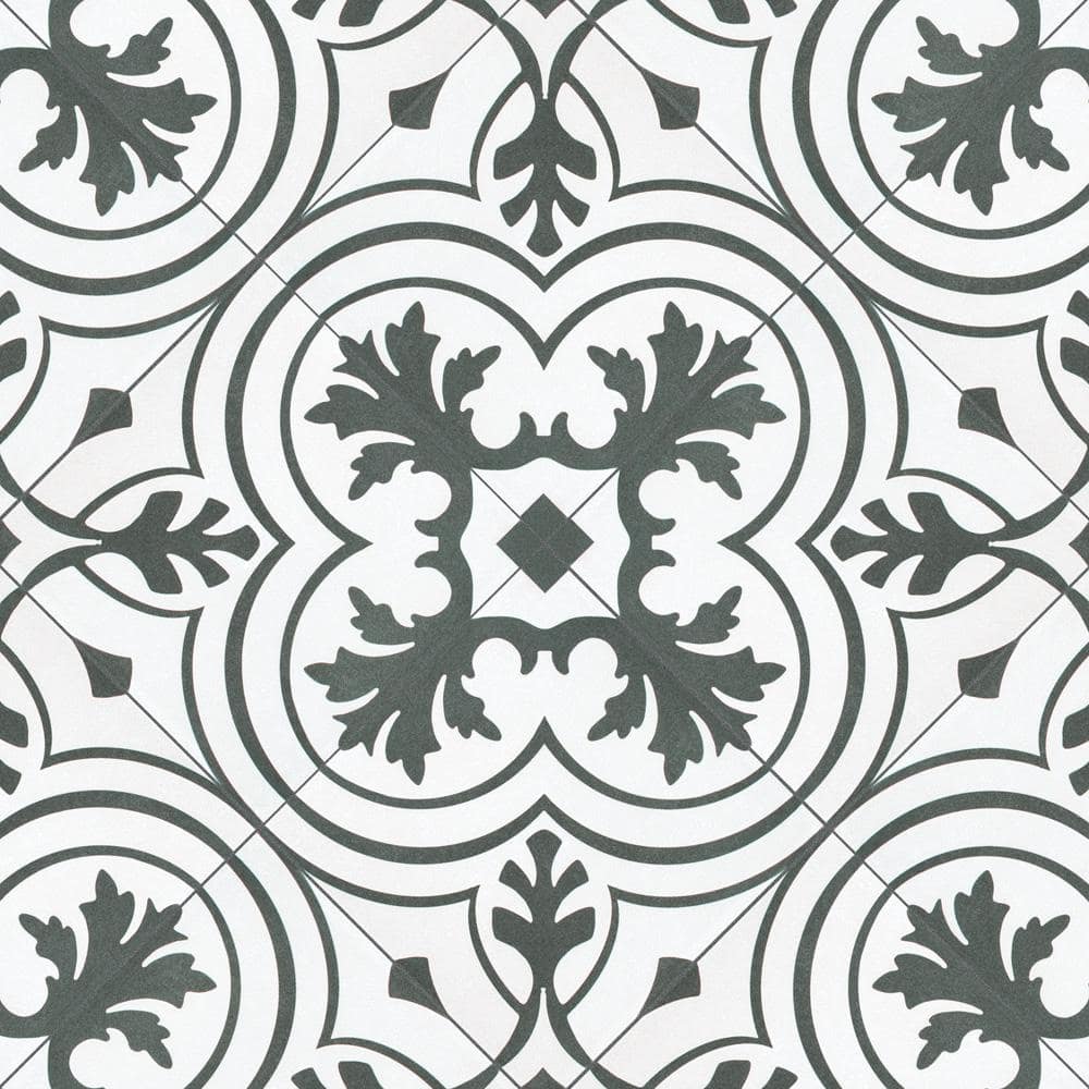 ヴィンテージ　メルスリー Merola Tile Twenties Vintage 7-3/4 in. x 7-3/4 in. Ceramic