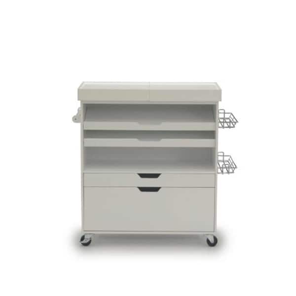 Unbranded HomeVisions White Craft Work Cabinet