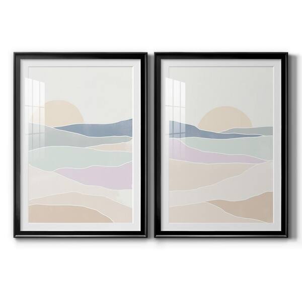 Wexford Home Wave Tableau I by Wexford Homes 2 Pieces Framed