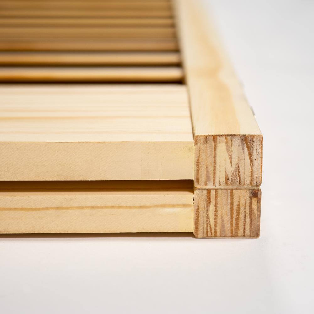 Natural Pine Louvered Bi-Fold Closet Door 30x80