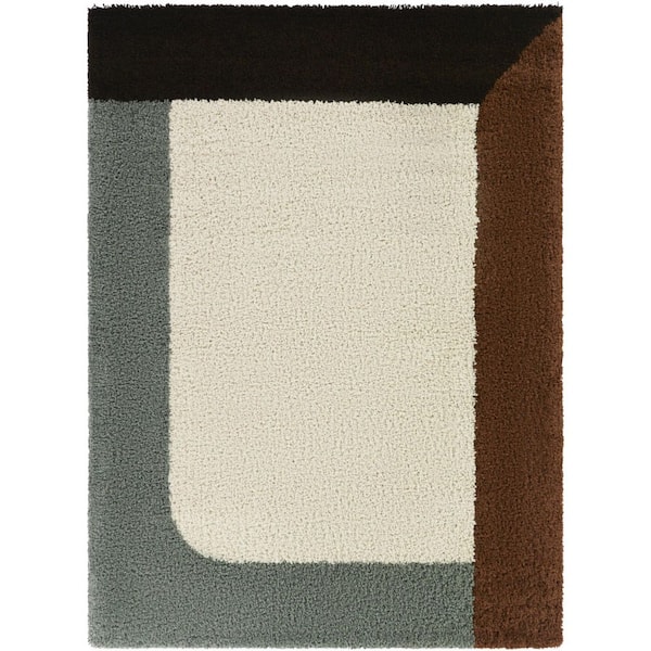 BALTA Leucon Blue/Rust 8 ft. x 10 ft. Area Rug 3135564 - The Home Depot