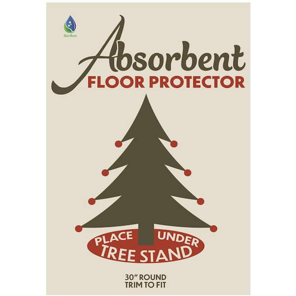 Live Christmas Tree Floor Protector