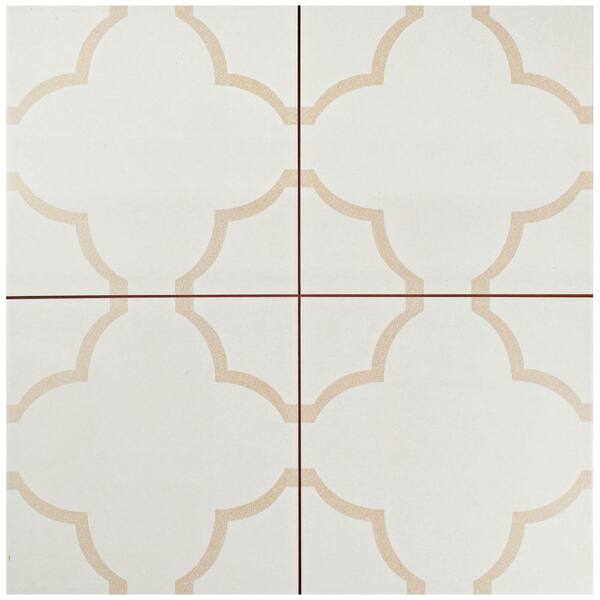 Merola Tile Nuvola Fondant 17-5/8 in. x 17-5/8 in. Ceramic Floor and Wall Tile (11.1 sq. ft. / case)