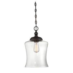 1-Light Mini Pendant in Oil Rubbed Bronze