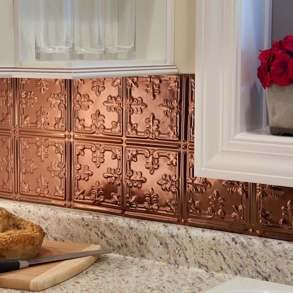 Copper Backsplash - Custom Size - Havens