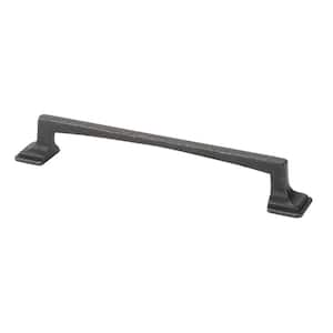 Italian Designs Collection 6 in. Center-to-Center Dark Bronze Transitional Cabinet Pull