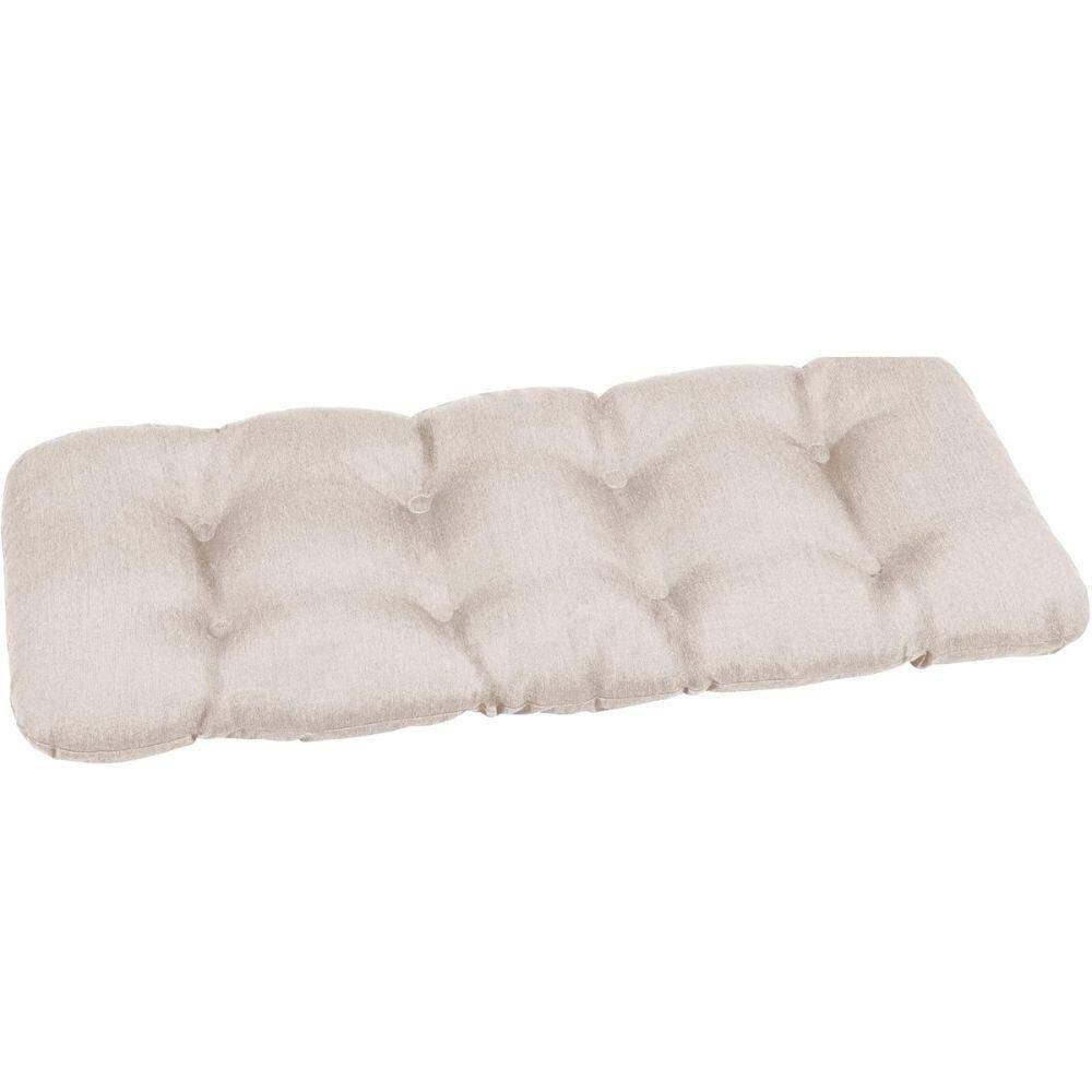 Sunbrella Double U Outdoor/Indoor Rectangle Bench Cushion (Eggshell) 54 in. x 17 in. price history on PriceWatchPro