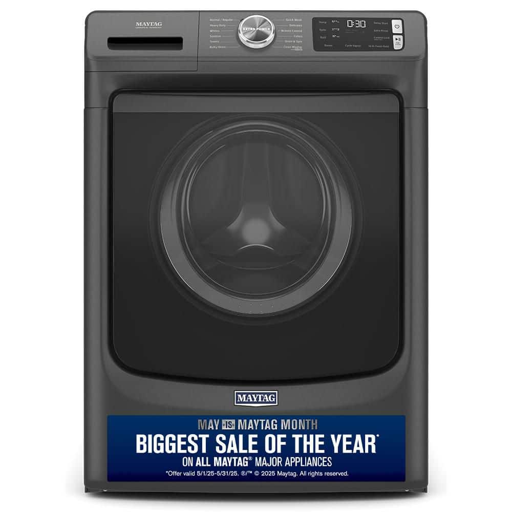 4.8 cu. ft. Front Load Washer in Volcano Black