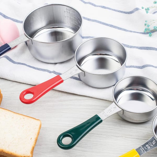 Stainless Steel Dry Measuring Cup Set, 4 Piece