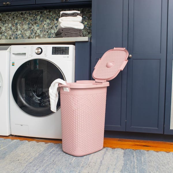 Mind Reader Pink 24.15 in. H x 13.75 in. W x 17.65 in. L Plastic