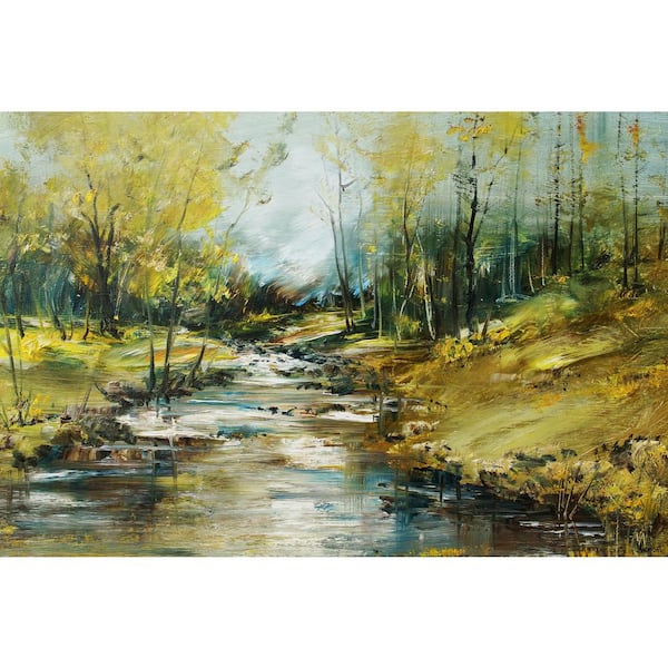 Unbranded "Nature Trails" by Marmont Hill Unframed Canvas Nature Art Print 8 in. x 12 in.