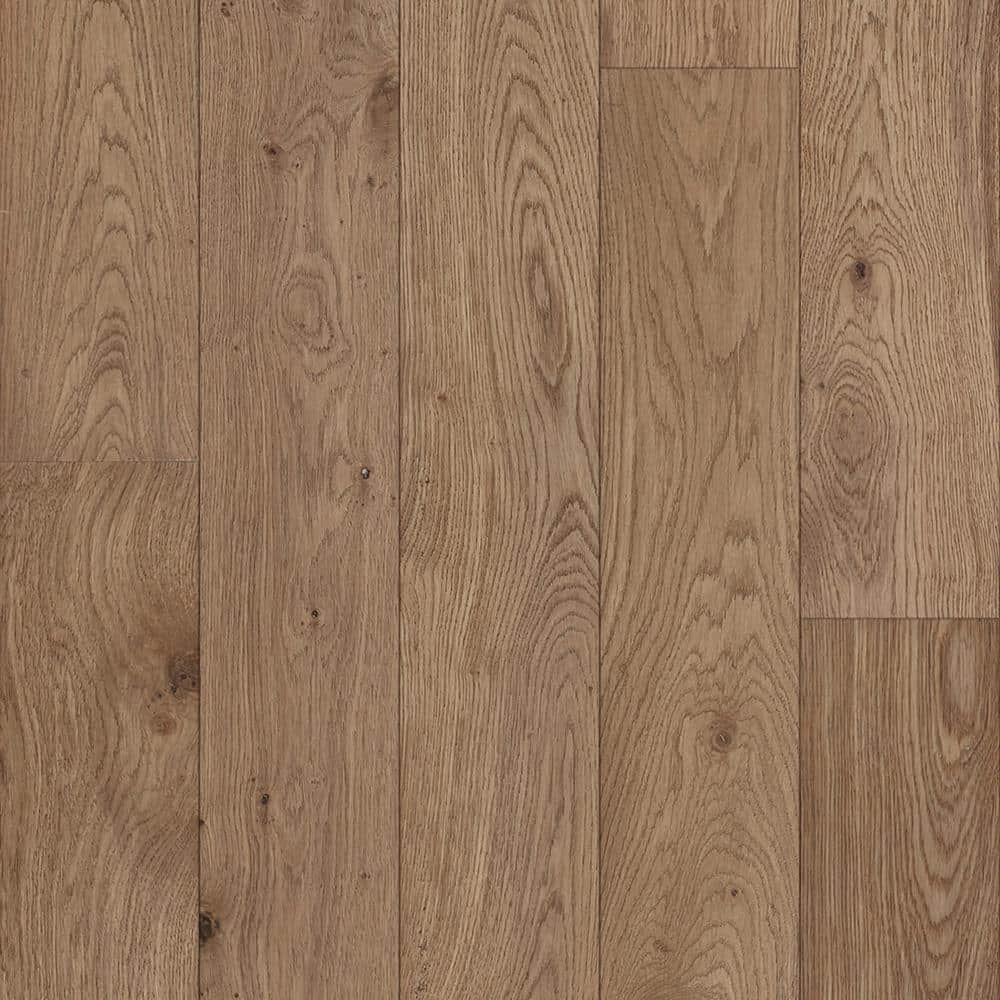 Acqua Floors Oak Brewster 1 4 In T X 5 In W X Varying Length Waterproof Engineered Hardwood Flooring 16 68 Sq Ft Yy Vspc 201902 The Home Depot