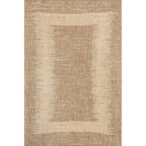 Tami Transitional Square Indoor/Outdoor Beige 2' ft. x 3' ft. Accent Rug Area Rug