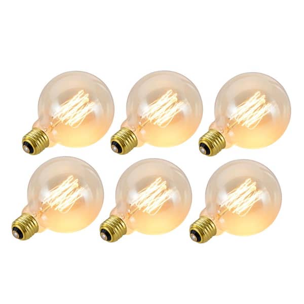 Aspen Creative Corporation 60 Watt G30, Light Bulbs For Vanity Mirror Home Depot