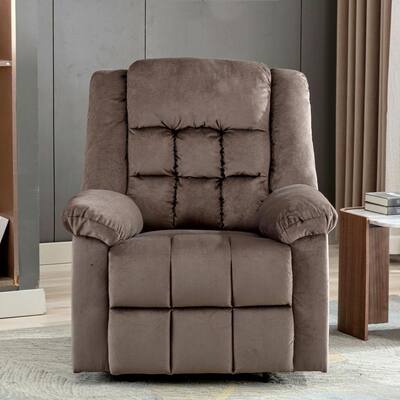 Adrano bark rocker recliner online with heat and massage