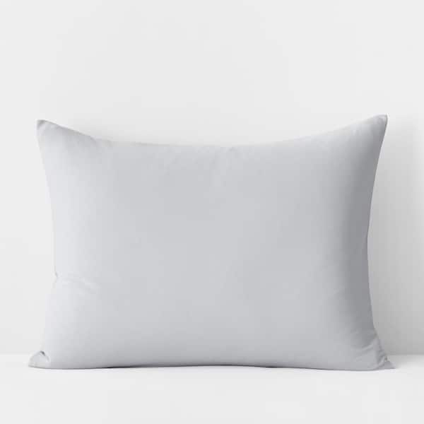 The Company Store Company Cotton Light Gray Cotton Jersey Knit Standard Sham