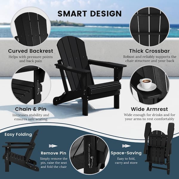 WESTIN OUTDOOR Laguna Fade Resistant Outdoor Patio HDPE Poly