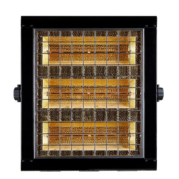 Stelpro Zenith 6000/4800-Watt 240/208-Volt Infrared Radiant Portable Heater in Black