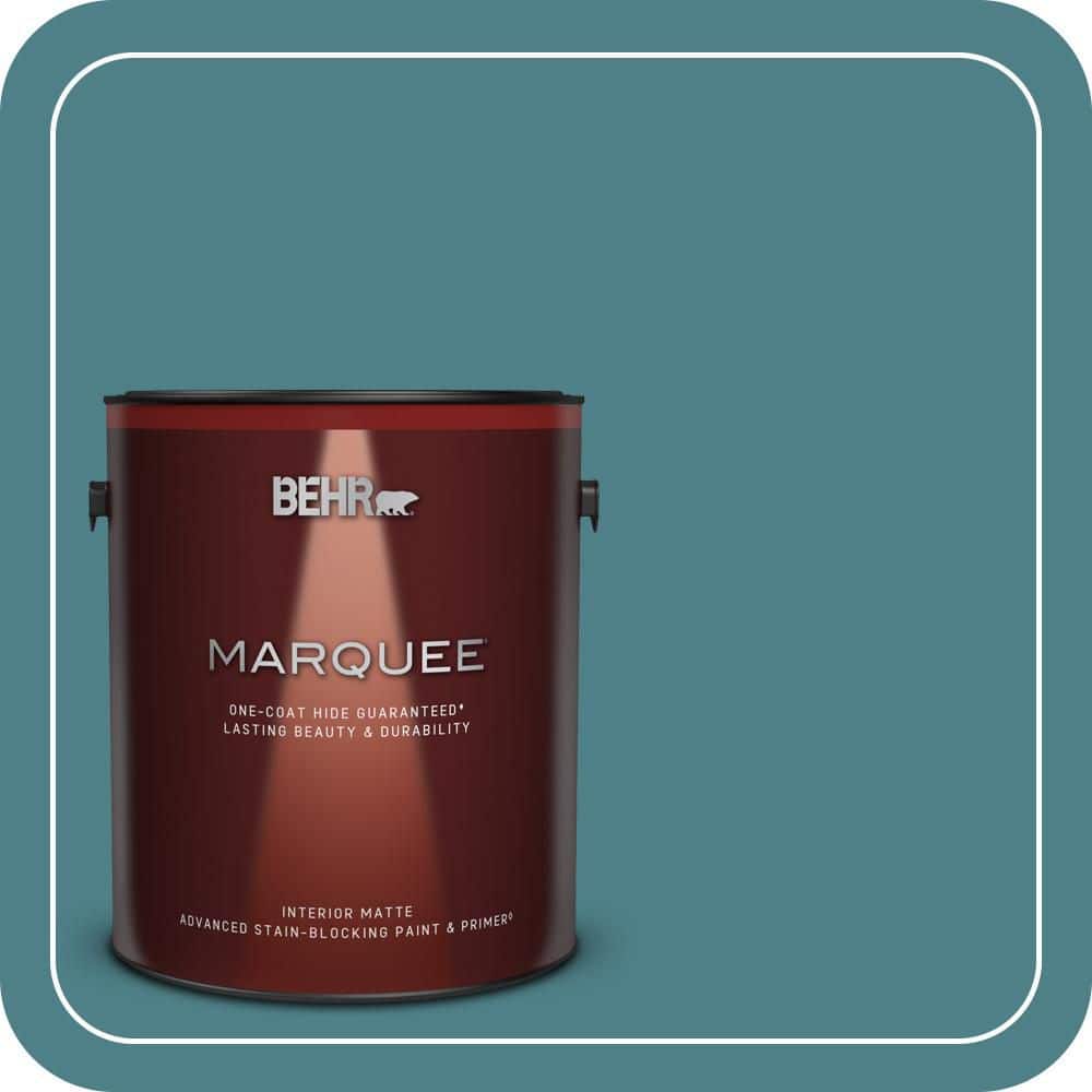 1 gal. #ICC-75 Tapestry Teal Matte Interior Paint & Primer price history on PriceWatchPro