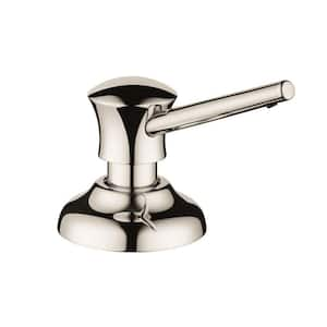 C Soap Dispenser in Polished Nickel