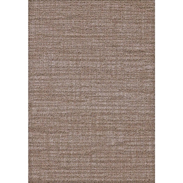 Dynamic Rugs Maci 9 ft. 2 in. X 12 ft. Taupe Solid Indoor Area Rug