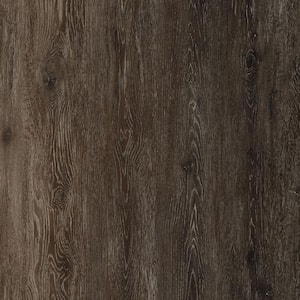 Khaki Oak Dark 4 MIL x 6 in. W x 36 in. L Water Resistant Grip Strip Luxury Vinyl Plank Flooring (480 sqft/pallet)