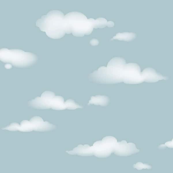 Cloudy Sky Blue Scenic Wallpaper Sample