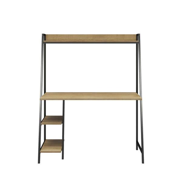Novogratz Bushwick 43.8 in. Natural Ladder Desk