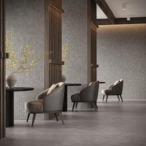 Monolith Slate Gray 47.24 in. x 47.24 in. Matte Porcelain Floor and Wall Tile (30.98 sq. ft./Case)