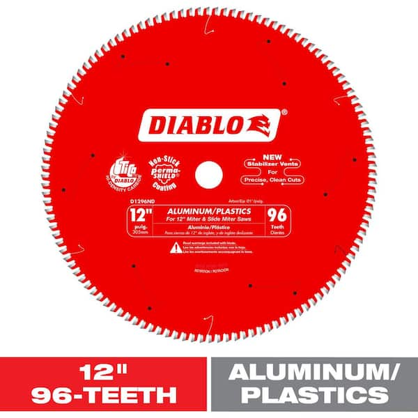 12in. x 96-Tooth Aluminum and Plastics Saw Blade