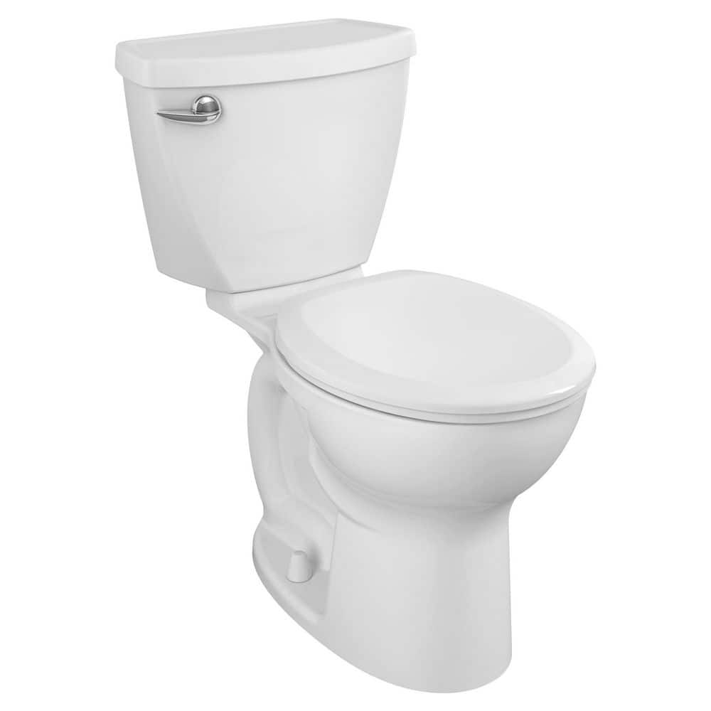 White Round Slow-Close Toilet Seat with Lid