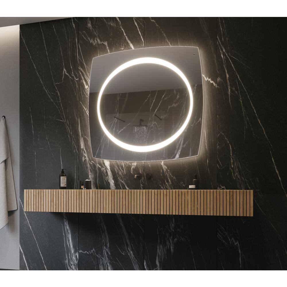 Rectangular Frameless LED Bathroom Vanity Mirror
